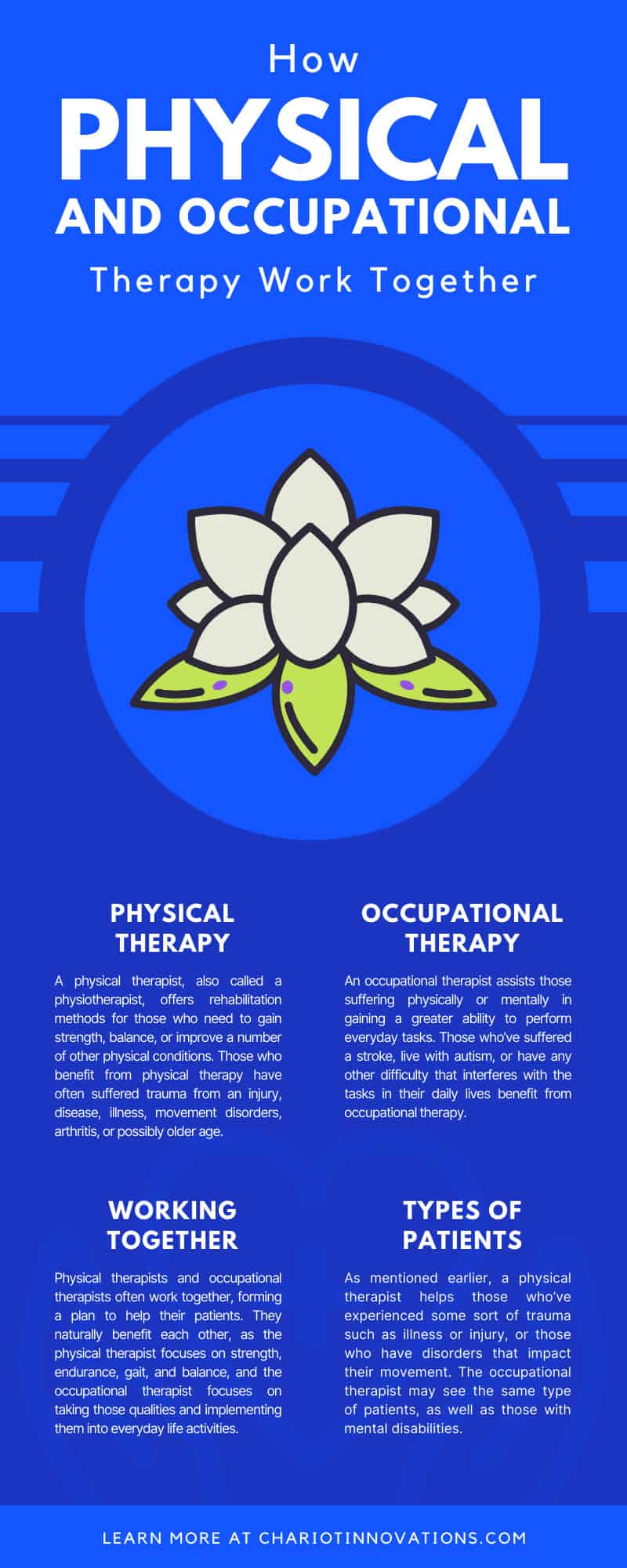 How Physical and Occupational Therapy Work Together