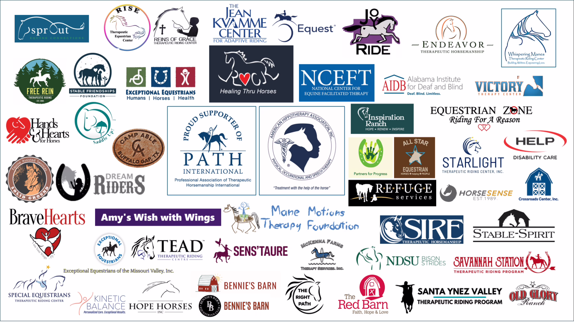 Updated supplied organization logo collage.